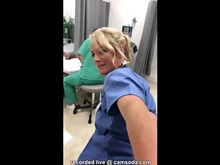 mummy take charge of gets fired for showcasing vagina (nurse420 on camsoda)